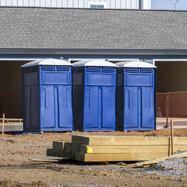 the average cost of renting a construction site portable toilet is around $-$ per month